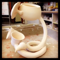 Drew's teapot - way out of the box.